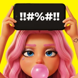 나는 누구 — 이마 위 단어 아이콘